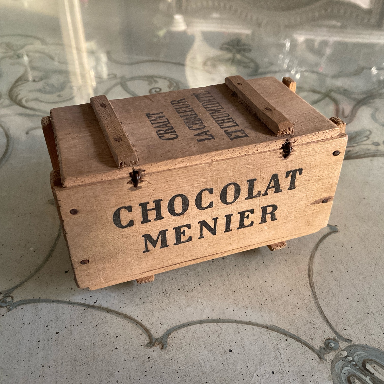 フランスアンティーク 1900年代初期 ショコラメニエ Chocolat menierの 